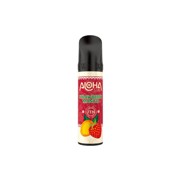 3% Aloha Sun TFN Single Disposable Vape Best Flavor Strawberry Mango