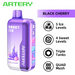 Best Deal Artery CL6 50,000 Puffs Disposable Vape 26mL 5 Pack - Black Cherry