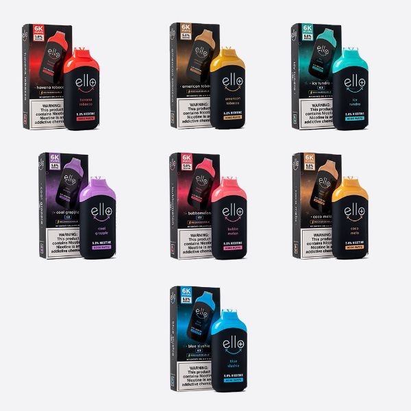 BLVK Ello Plus Disposable Vape 12mL Best Flavors