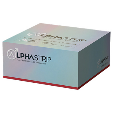 ALPHASTRIP Male Performance Enhancer 3 Pack Best Flavor