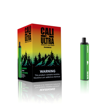Cali Ultra Disposable 6 Pack 8mL Best Flavor Rainbow