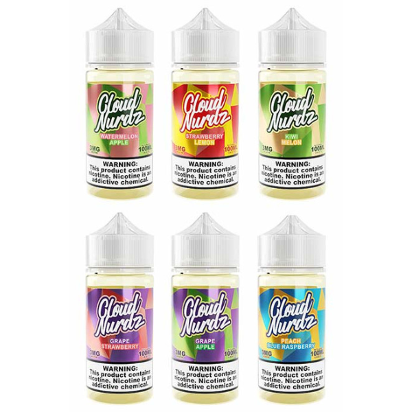 Cloud Nurdz TFN 100mL Vape Juice Best Flavors