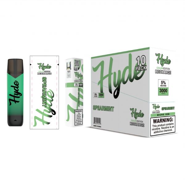 Spearmint Hyde Color Recharge Disposable 10 Pack Bulk Deal Price!