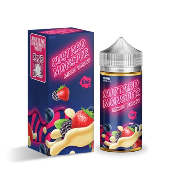 Custard Monster 100mL Vape Juice Best Flavor  Mixed Berry