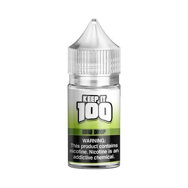 Best Deal Keep It 100 Synthetic Salt 30mL Vape Juice - Dew Drop