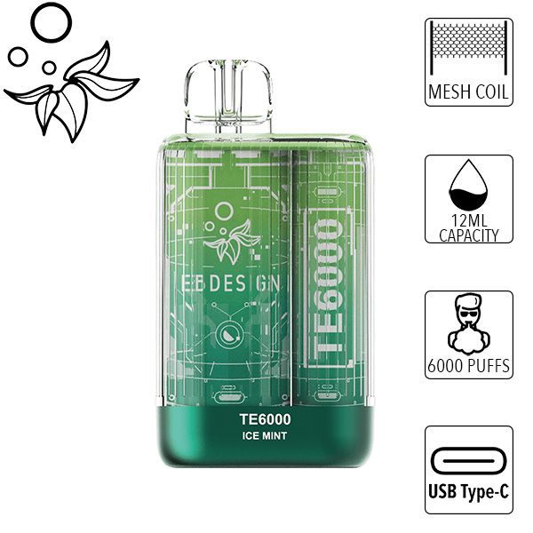 Elf EB Designs TE6000 Disposable