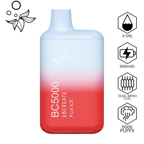 Elf EBCREATE BC5000 Disposable Vape Best Flavor Fuji Ice