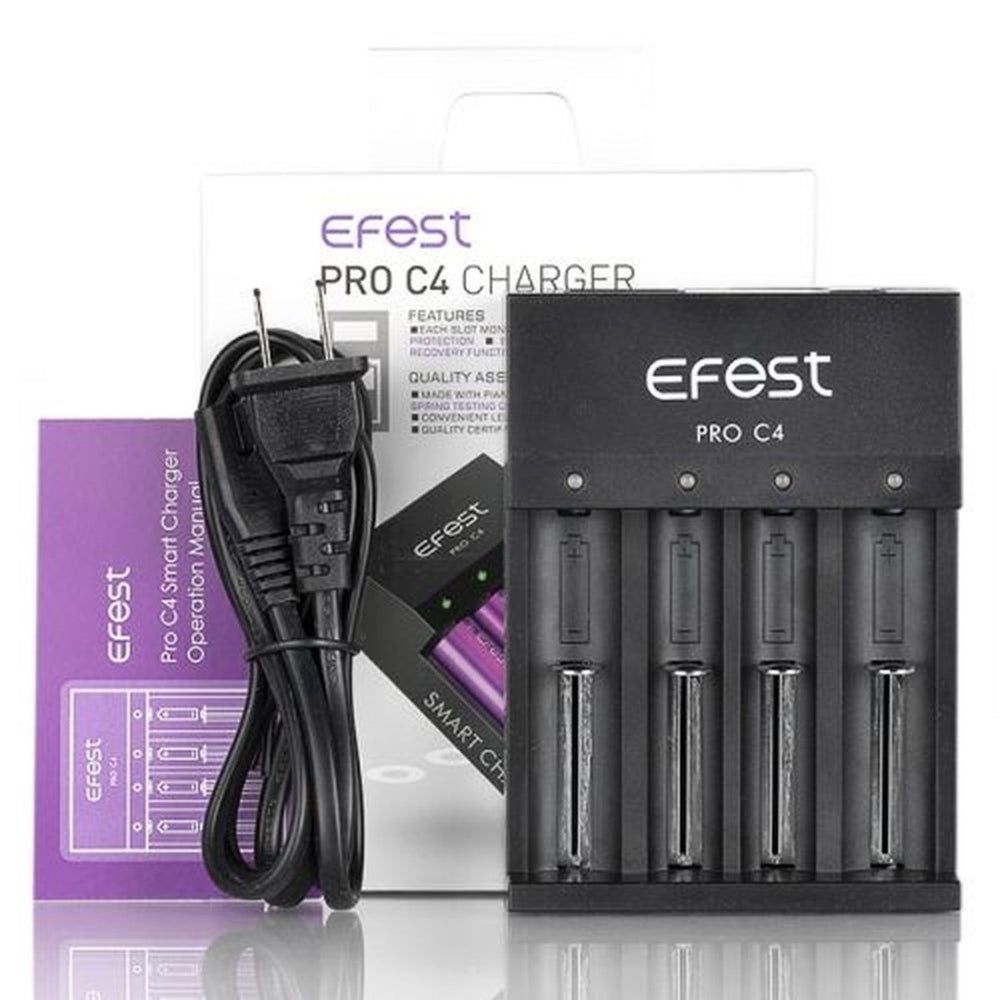 Efest Pro C4 Smart Battery Charger Wholesale