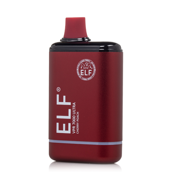 Best Deal ELF VPR Ultra 7000 Puffs Disposable Vape 11mL Cherry Peach