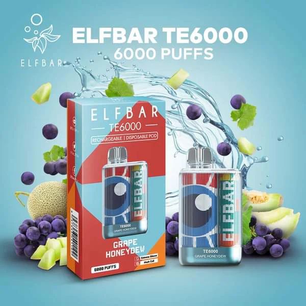 ElfBar TE6000 Puff Recharge Vape