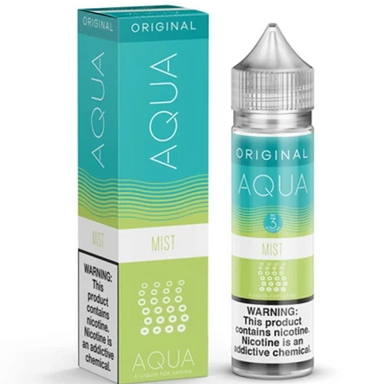 Aqua TFN Synthetic Nicotine 60mL Vape Juice Best Flavor Mist