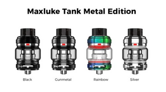 FreeMax Fireluke 3 Sub-Ohm Tank Best Colors Black Gunmetal Rainbow Silver