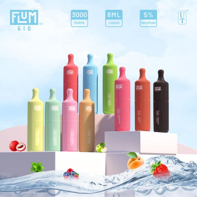 Flum GIO Disposable Vape 10 Pack 8mL Best Flavors