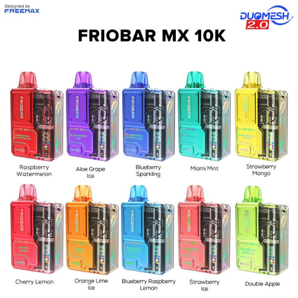 FreeMax Friobar MX 10000 All Flavors