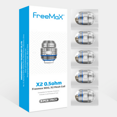 FreeMax 904L X Mesh Replacement Coil 5 Pack Best 