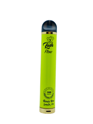 Lush Flow 1500 Puffs Disposable Vape 6mL 10 Pack Best Flavor Honeydew Lemon Ice