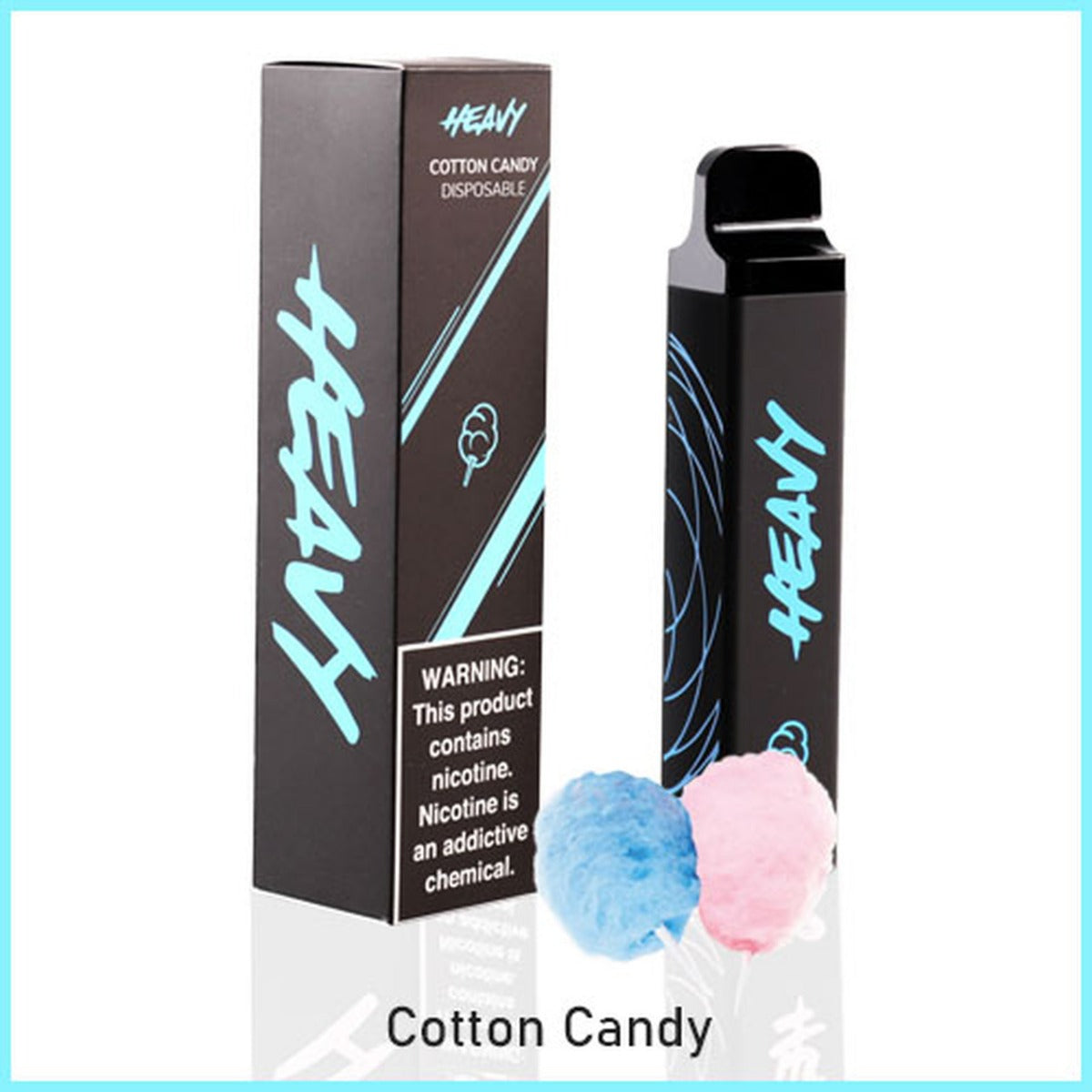 Heavy Single Disposable Vape 6mL Best Flavor Cotton Candy