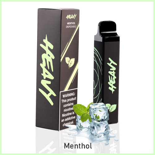 Best of all Flavors Heavy Single Disposable - Menthol