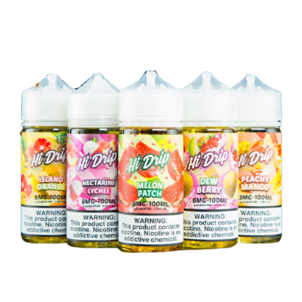 Hi-Drip E-Liquid 100mL Vape Juice Best Flavors 