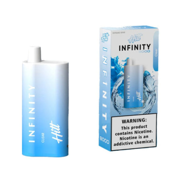 Hitt Infinity 8000 Puffs Disposable Clear