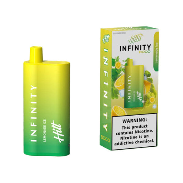 Hitt Infinity 8000 Puffs Disposable Lemonade Ice