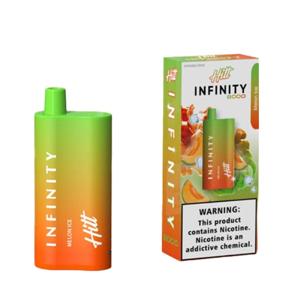 Hitt Infinity 8000 Puffs Disposable Melon Ice