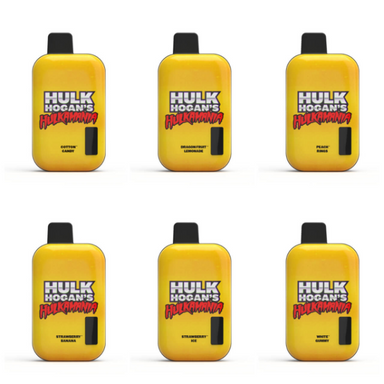 Hulk Hogan Hulkamania 8000 Puffs Disposable Vape 18mL Best Flavors