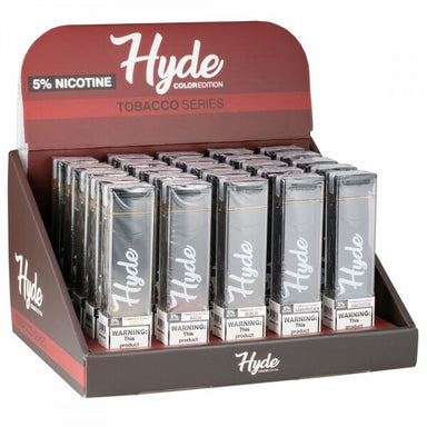 Hyde CE Tobacco Series 25 CT Display Best Flavor Tobacco Series