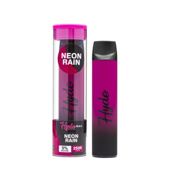 Hyde Curve Max 8mL Disposable Vape Best Flavor Neon Rain