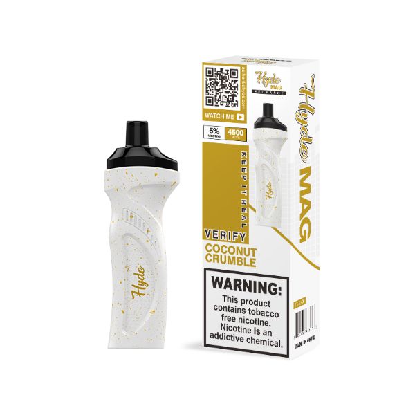 Hyde Mag 4500 Puffs Recharge Disposable Vape Coconut Crumble