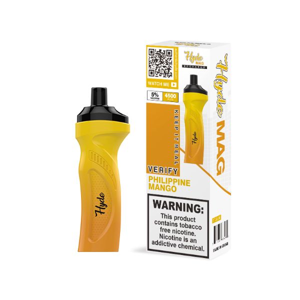 Hyde Mag 4500 Puffs Recharge Disposable Vape Philippine Mango