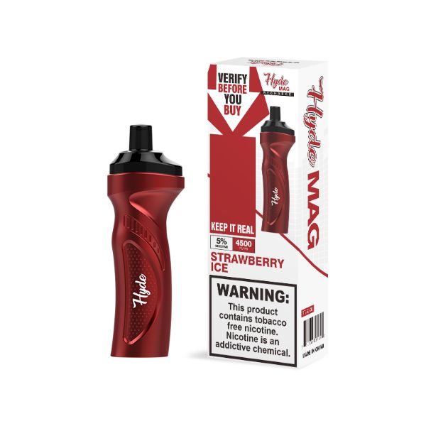 Hyde Mag 4500 Puffs Recharge Disposable Vape Strawberry Ice