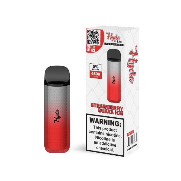 Strawberry Guava Ice Hyde N-Bar Recharge Disposable 10-Pack
