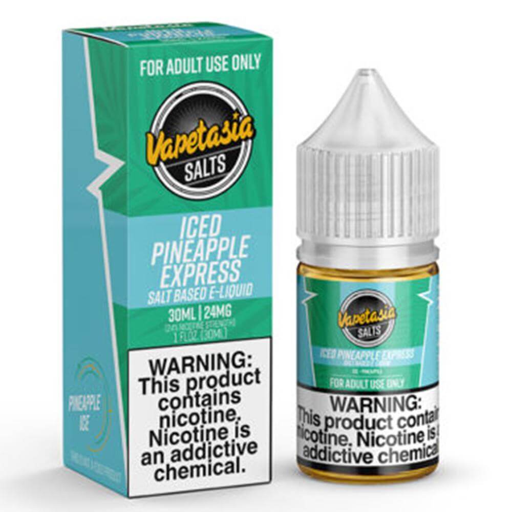 Iced Pineapple Express E-Liquid by Vapetasia Salts Best Flavor