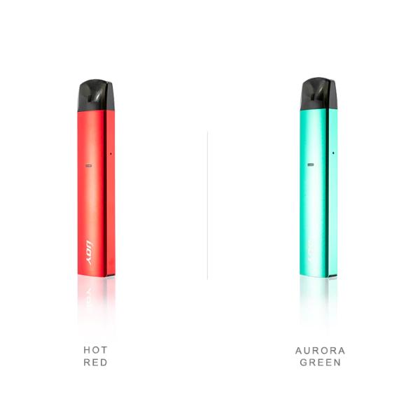 Hot Red & Aurora Green iJoy Luna 2 Pod System Kit Bulk Deal!