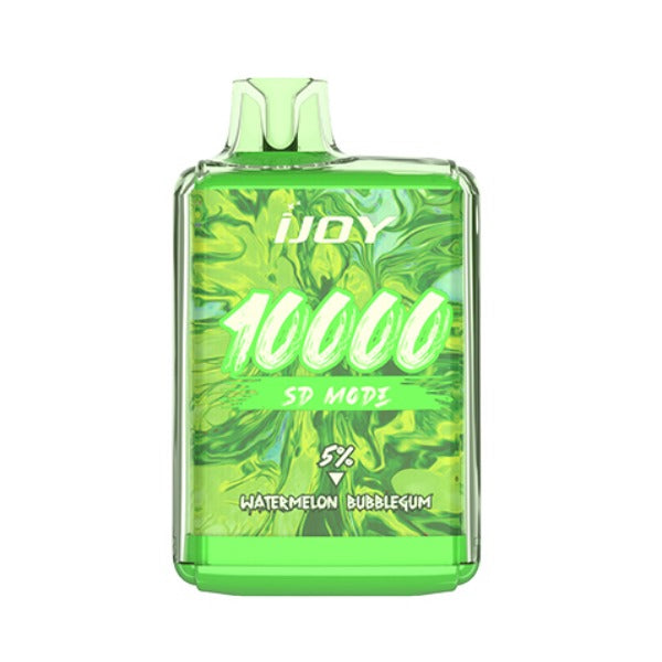 Best Deal iJoy Bar SD10000 Disposable Vape 20mL Watermelon Bubblegum