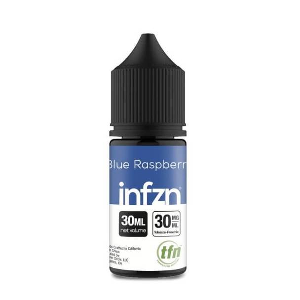 INFZN Salt Series TFN 30mL Vape Juice Best Flavor Blue Raspberry