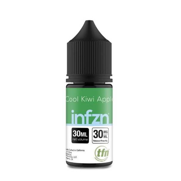 INFZN Salt Series TFN 30mL Vape Juice Best Flavor Cool Kiwi Apple