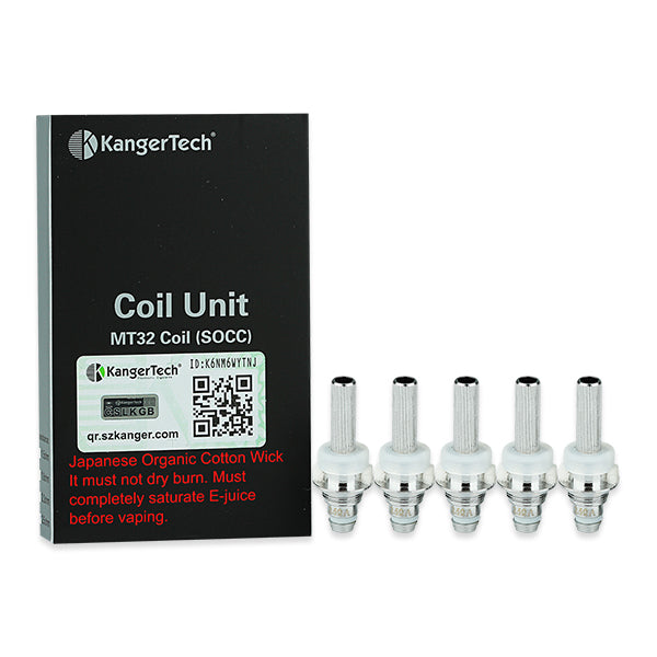 Kanger SOCC Replacement Coil 5 Pack Wholesale