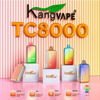 Kangvape TC8000 Disposable Vape 20mL 5 Pack Best Flavors