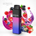 KROS Mini 4000 Puffs Disposable Vape 10mL 6 Pack Best Flavor Mixed Berries