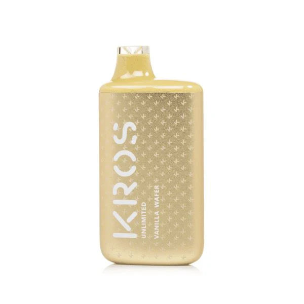 Best Deal Kros Unlimited 6000 Puffs Single Disposable Vape 14mL Vanilla Wafer