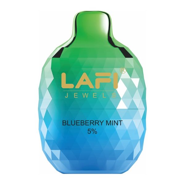 LAFI Jewels 6500 Puffs Disposable Vape 10 Pack Best Flavor Blueberry Mint