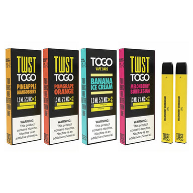 Lemon Twist TWST ToGo Disposable Vape All Flavors