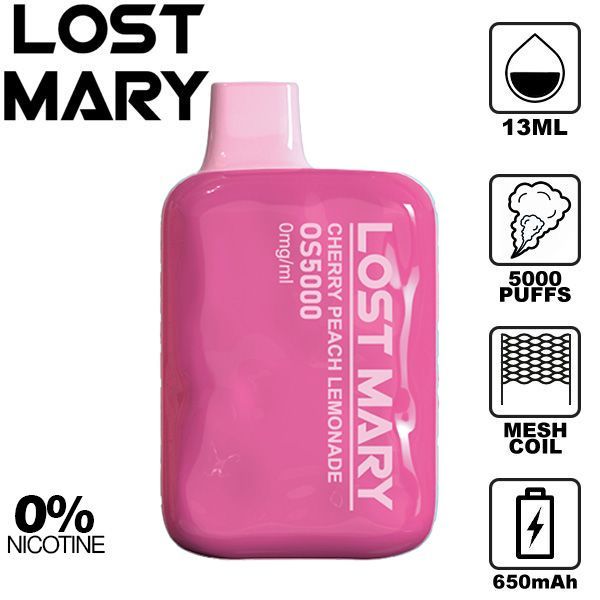 Lost Mary 0% Flavors Cherry Peach Lemonade