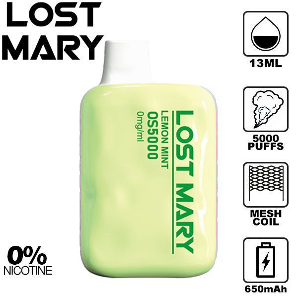 Lost Mary 0% Flavors Lemon Mint
