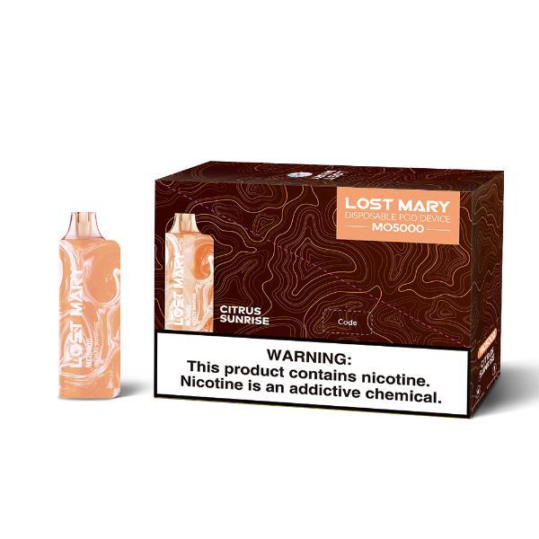 Lost Mary Mo5000 3% Flavors Citrus Sunrise