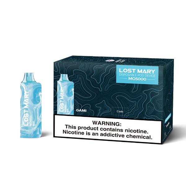 Lost Mary MO5000 4% Disposable Vape 10mL Best Flavor Gami