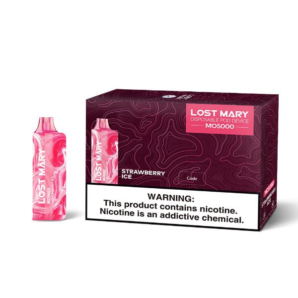 Lost Mary Mo5000 3% Flavors Strawberry Ice
