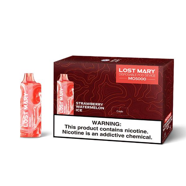 Lost Mary Mo5000 3% Flavors Strawberry Watermelon Ice